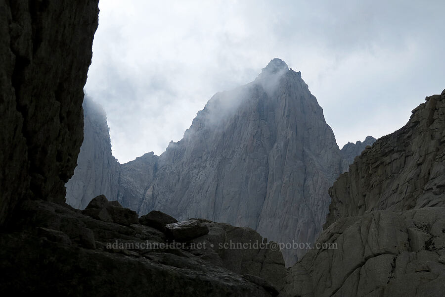Mount Whitney [Mt. Whitney Mountaineer's Route, John Muir Wilderness, Inyo County, California]