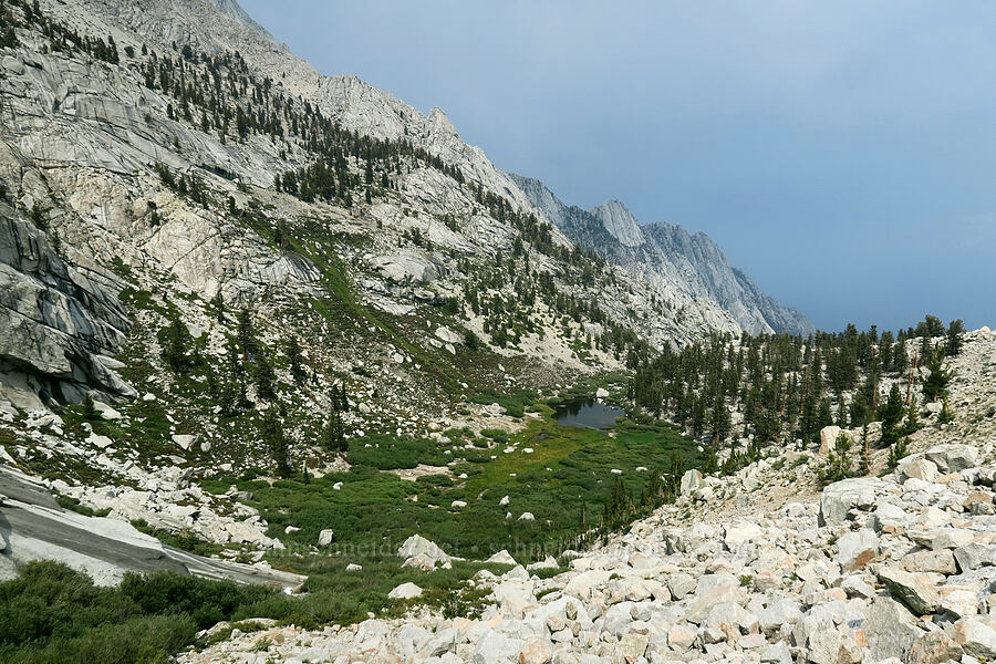 Lower Boy Scout Lake [Mt. Whitney Mountaineer's Route, John Muir Wilderness, Inyo County, California]