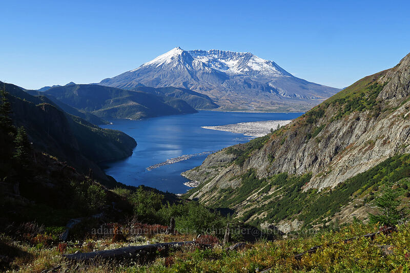 Mount St. Helens & Spirit Lake [Boundary Trail, Mt. St. Helens National Volcanic Monument, Skamania County, Washington]