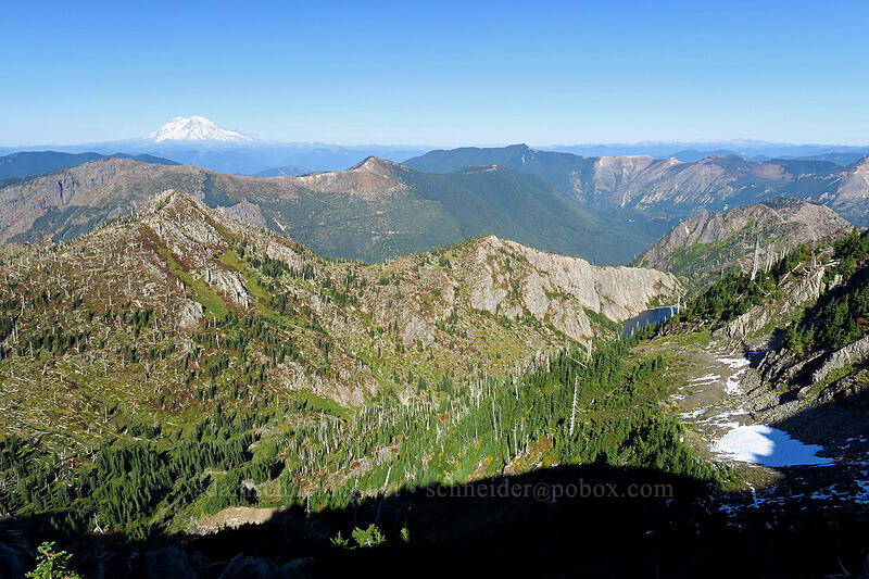 Mt. Rainier, Goat Mountain, & Mt. Margaret Backcountry [Whittier Trail, Mt. St. Helens National Volcanic Monument, Skamania County, Washington]