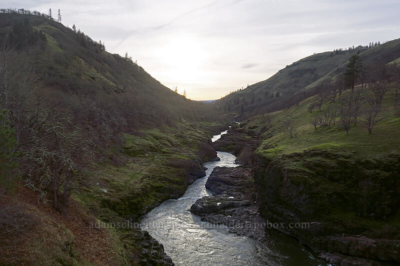 Klickitat River [Fisher Hill Trestle, Klickitat County, Washington]