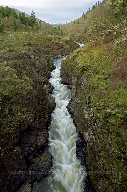 Klickitat River [Fisher Hill Trestle, Klickitat County, Washington]