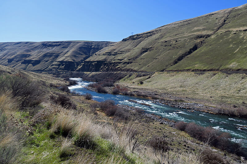 Gordon Ridge Rapids [Old Railbed Trail, Deschutes River State Recreation Area, Sherman County, Oregon]