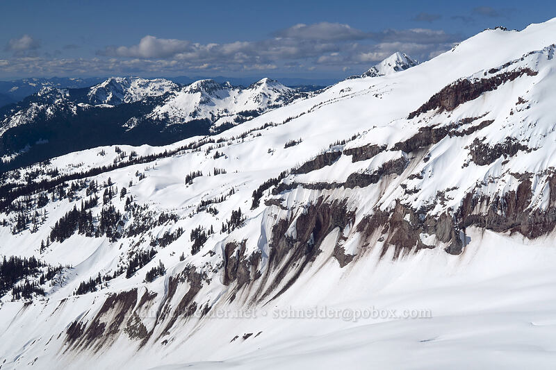 view to the west [Panorama Point, Mt. Rainier National Park, Pierce County, Washington]