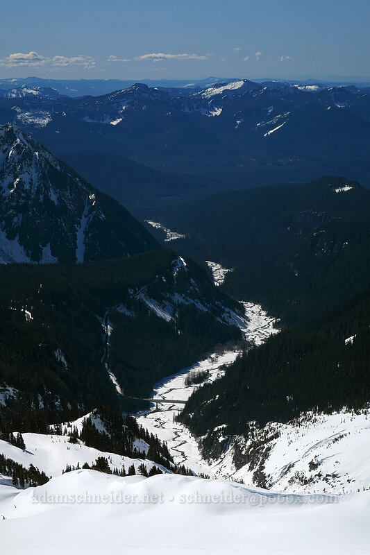 Nisqually River [Panorama Point, Mt. Rainier National Park, Pierce County, Washington]