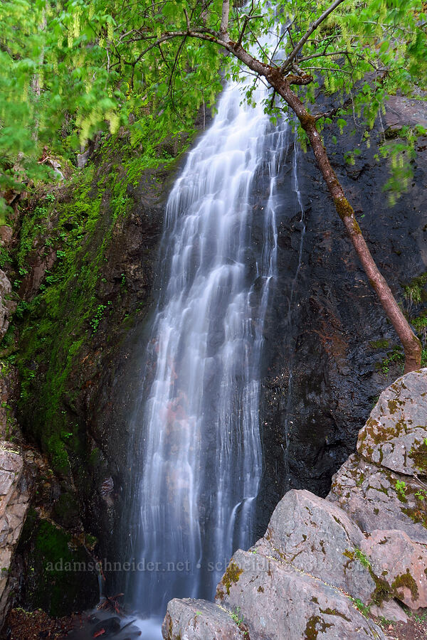 Bridal Veil Falls [U.S. Highway 50, Eldorado National Forest, El Dorado County, California]
