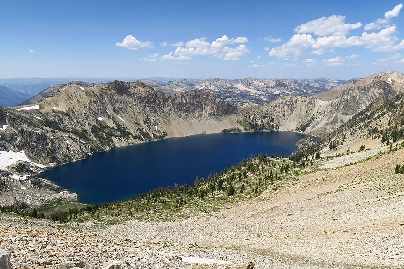 Sawtooth Lake [above Sawtooth Lake, Sawtooth Wilderness, Custer County, Idaho]