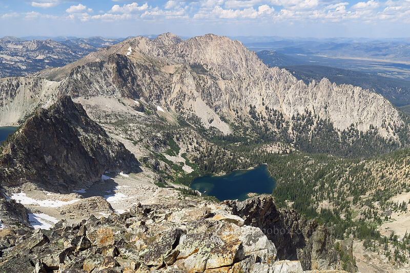 Alpine Lake [Alpine Peak, Sawtooth Wilderness, Custer County, Idaho]