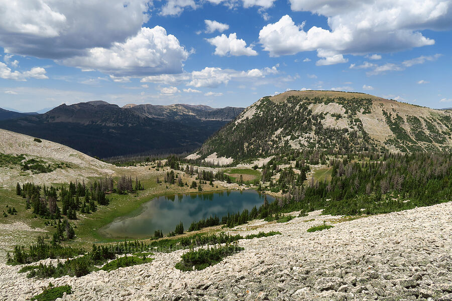 Lofty Lake & Mt. Marsell [Lofty Peak, Uinta-Wasatch-Cache National Forest, Summit County, Utah]