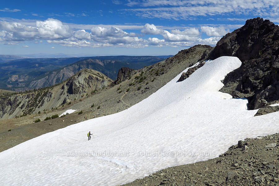 snowfield [Mt. Aix, William O. Douglas Wilderness, Yakima County, Washington]