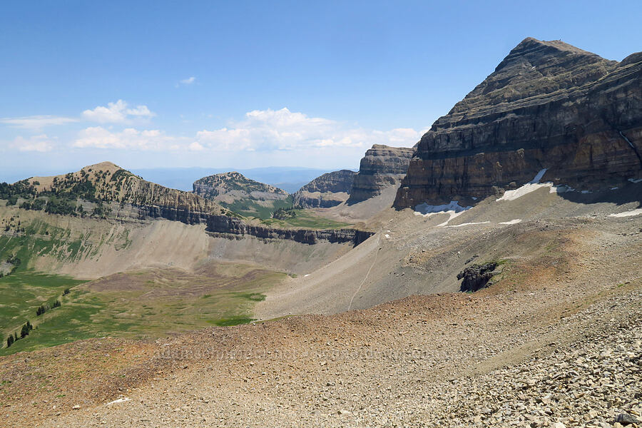 Mt. Timpanogos & Timpanogos Basin [Timpanogos Summit Trail, Mount Timpanogos Wilderness, Utah County, Utah]