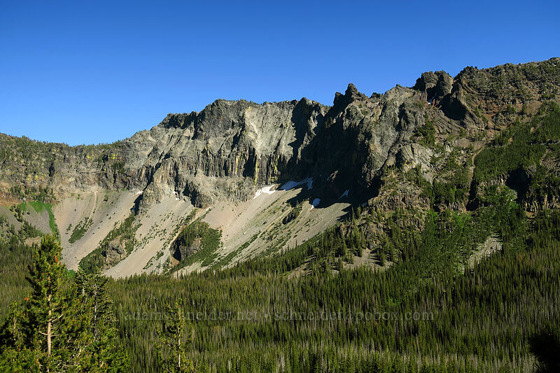 Rabbit Ears [Strawberry Basin Trail, Strawberry Mountain Wilderness, Grant County, Oregon]