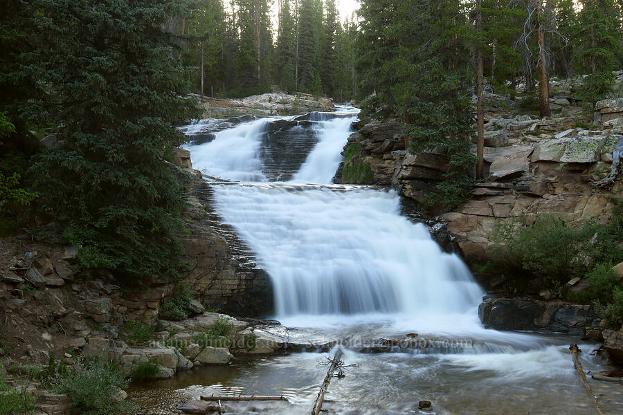 Upper Provo River Falls [Mirror Lake Scenic Byway, Uinta-Wasatch-Cache National Forest, Wasatch County, Utah]