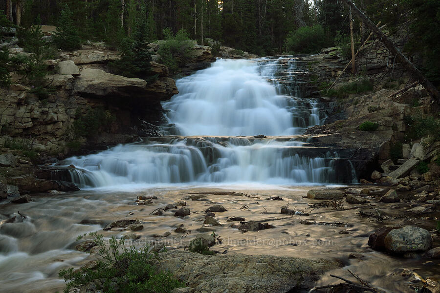 Lower Provo River Falls [Mirror Lake Scenic Byway, Uinta-Wasatch-Cache National Forest, Wasatch County, Utah]