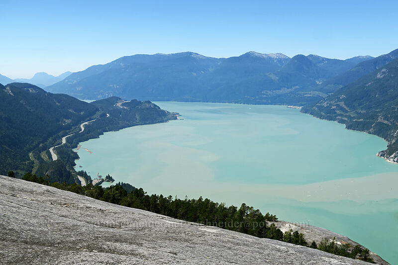 Howe Sound [First Peak, Stawamus Chief Provincial Park, British Columbia, Canada]