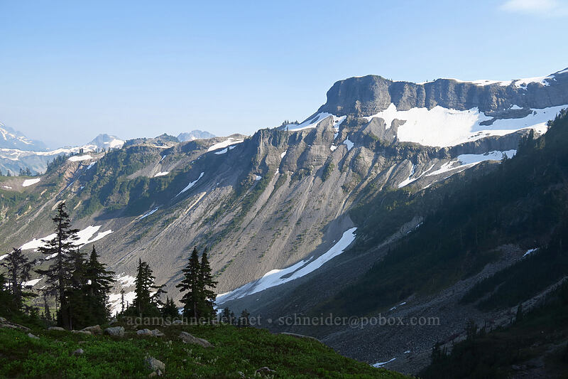Table Mountain [Chain Lakes Trail, Mount Baker Wilderness, Whatcom County, Washington]