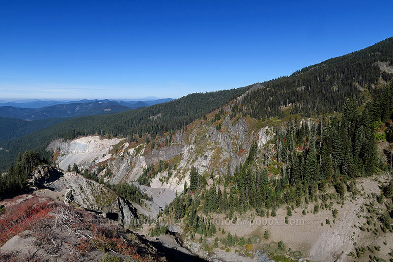 Sandy River Canyon [Sandy River Canyon rim, Mt. Hood Wilderness, Clackamas County, Oregon]