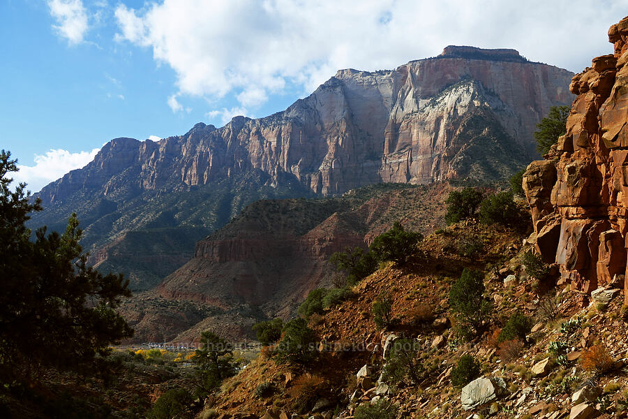 The West Temple [Watchman Trail, Zion National Park, Washington County, Utah]