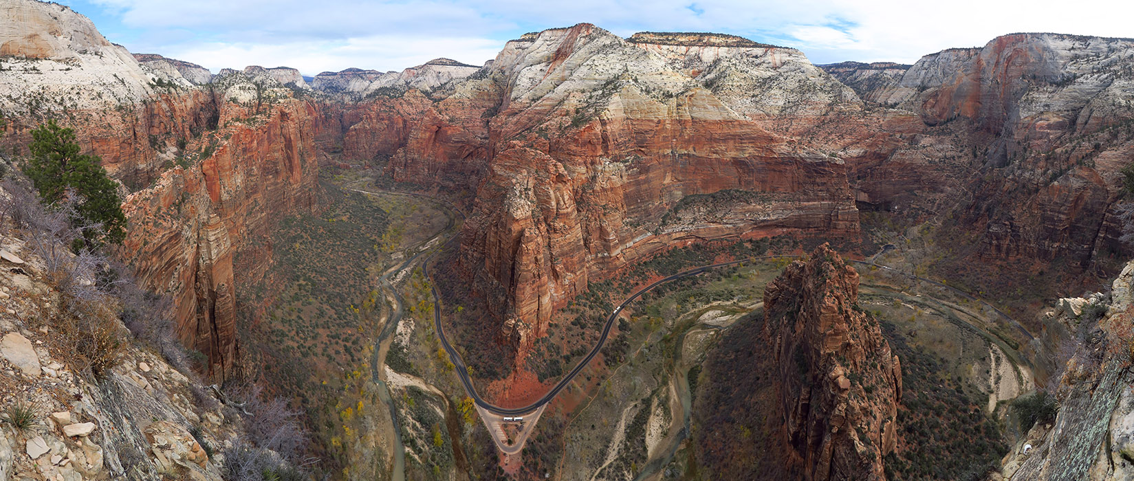 Angel's Landing panorama [Angel's Landing, Zion National Park, Washington County, Utah]