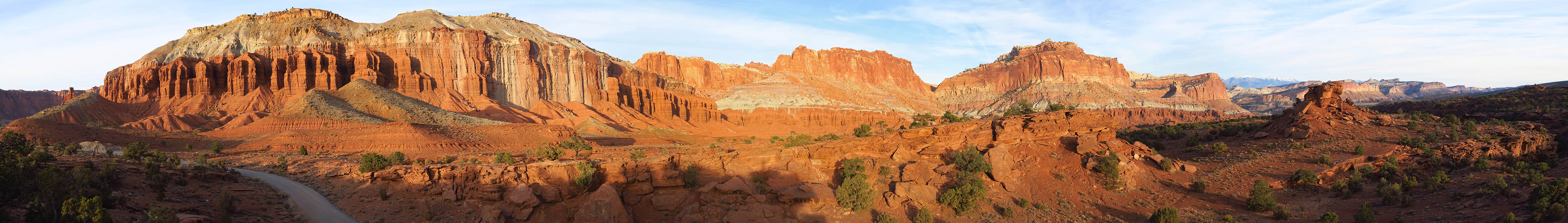 Panorama Point panorama [Panorama Point, Capitol Reef National Park, Wayne County, Utah]