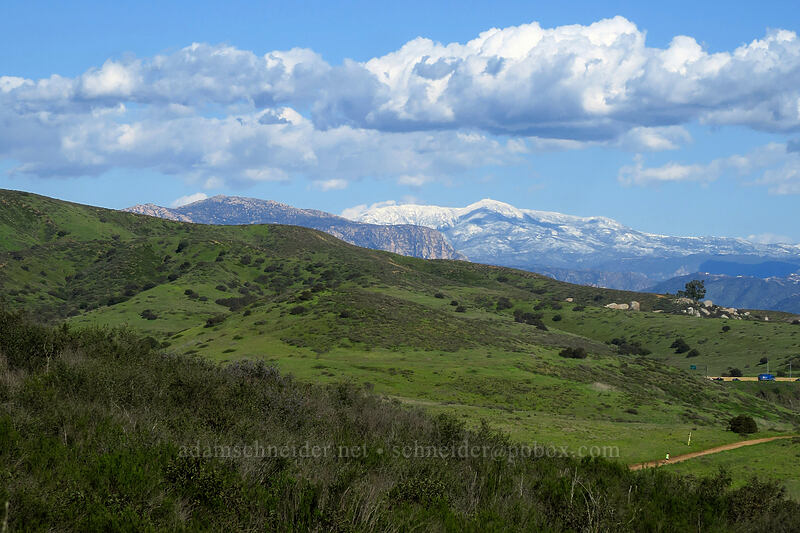 view to the northeast [Mission Trails Regional Park, San Diego, San Diego County, California]
