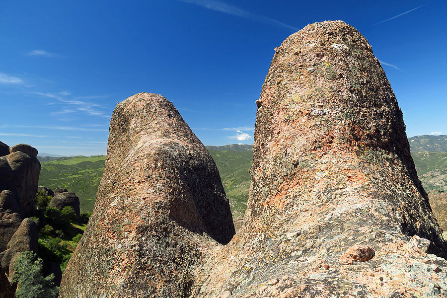 trailside pinnacles [High Peaks Trail, Pinnacles National Park, San Benito County, California]