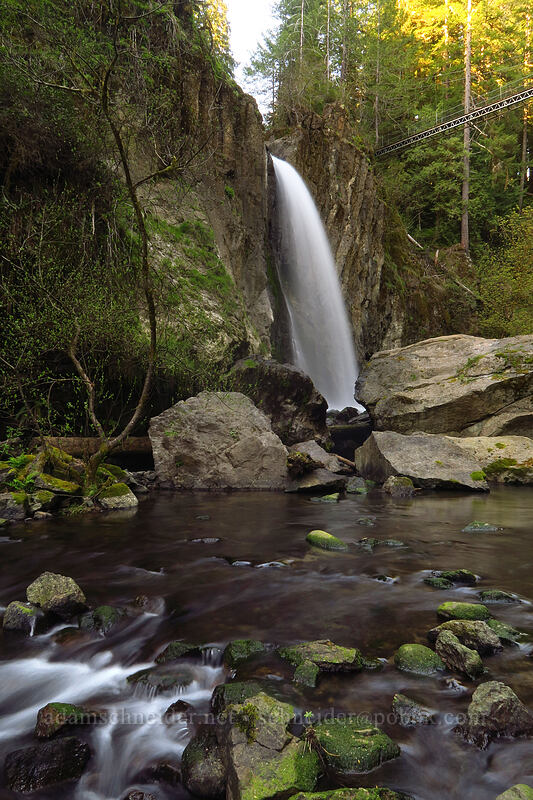 Drift Creek Falls [Drift Creek Falls Trail, Siuslaw National Forest, Lincoln County, Oregon]