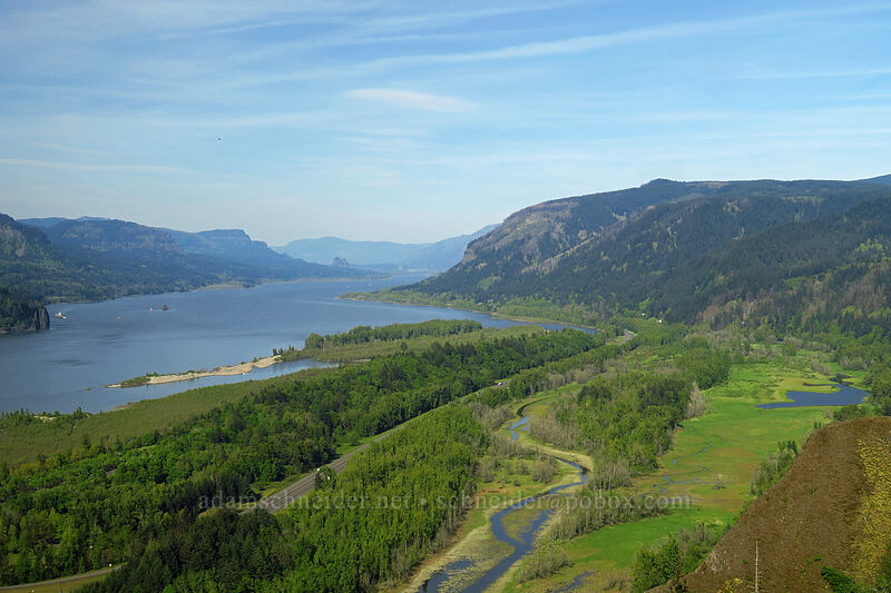 Columbia River Gorge [Vista House, Corbett, Multnomah County, Oregon]