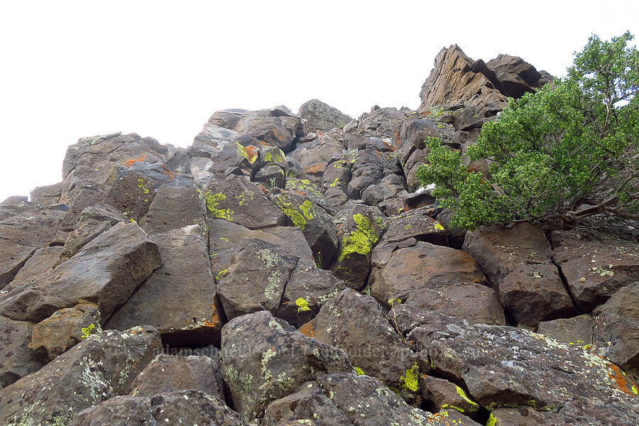 scramble route [Chimney Rock, Crook County, Oregon]