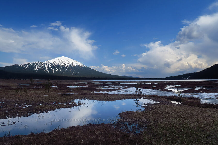 Mt. Bachelor & Sparks Lake [Sparks Lake, Deschutes National Forest, Deschutes County, Oregon]