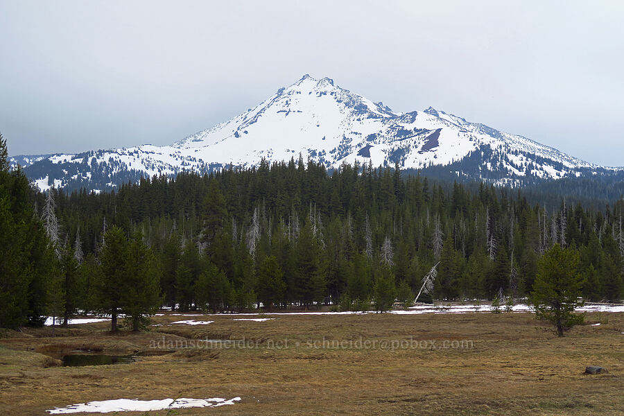 Broken Top [Cascade Lakes Highway, Deschutes National Forest, Deschutes County, Oregon]