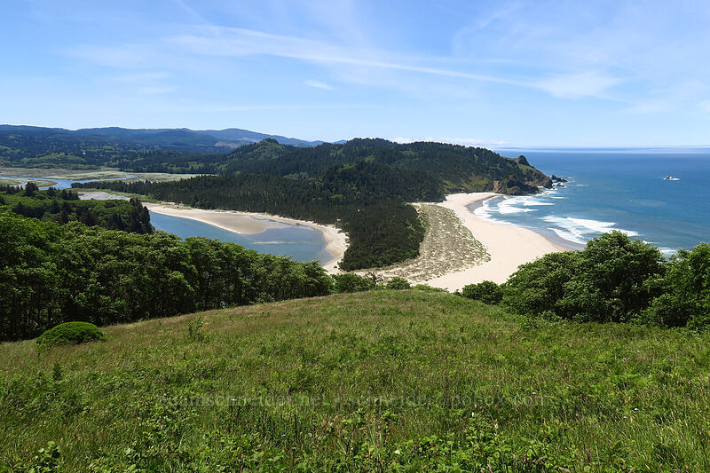 mouth of the Salmon River [Cascade Head Trail, Tillamook County, Oregon]