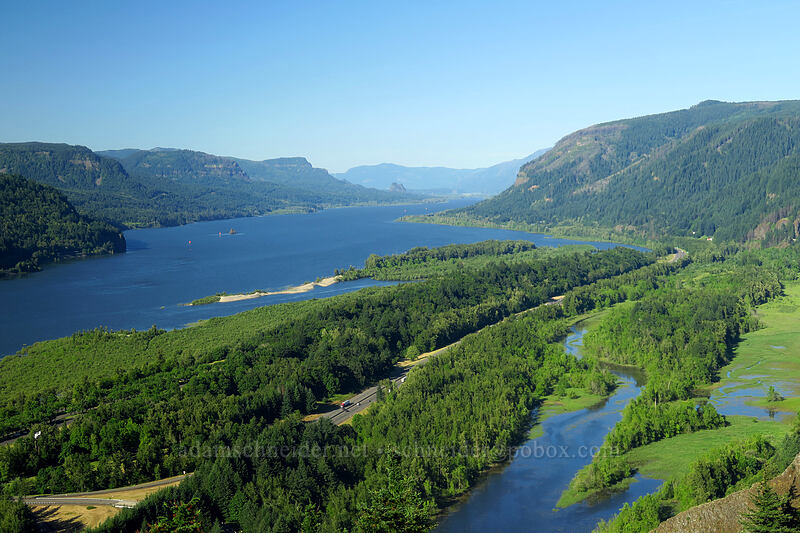 Columbia River Gorge [Crown Point, Multnomah County, Oregon]
