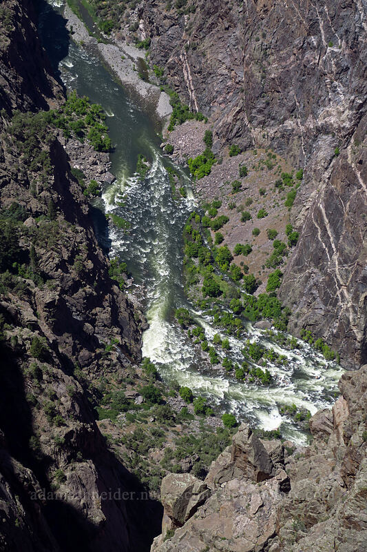 Gunnison River [Cedar Point, Black Canyon of the Gunnison National Park, Montrose County, Colorado]