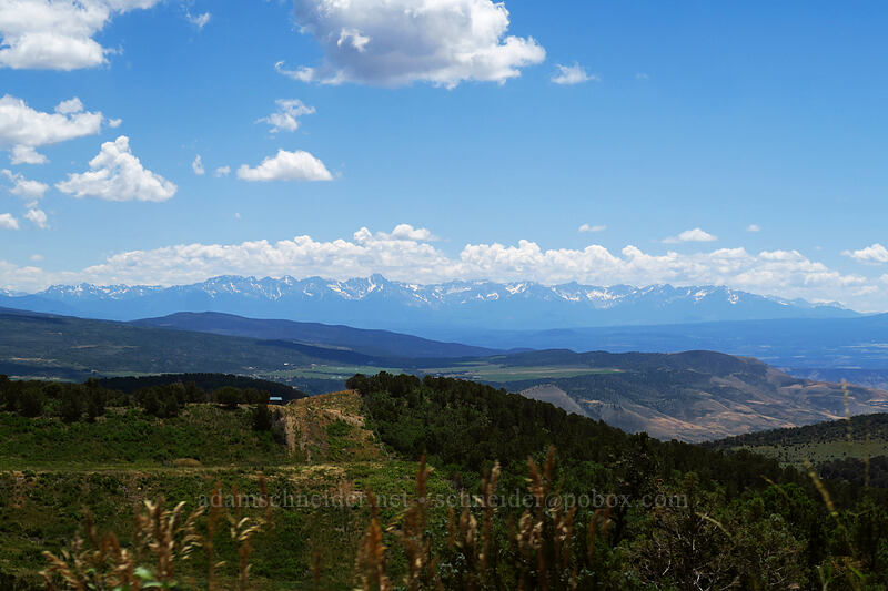 Sneffels Range [Highway 347, Montrose County, Colorado]