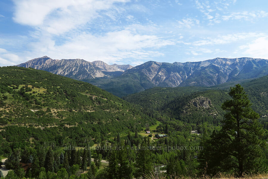 The Raggeds [Kebler Pass Road, Gunnison National Forest, Gunnison County, Colorado]