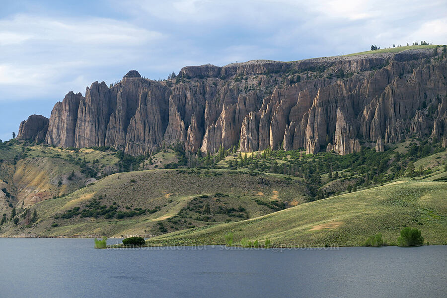Dillon Pinnacles [U.S. Highway 50, Curecanti National Recreation Area, Gunnison County, Colorado]