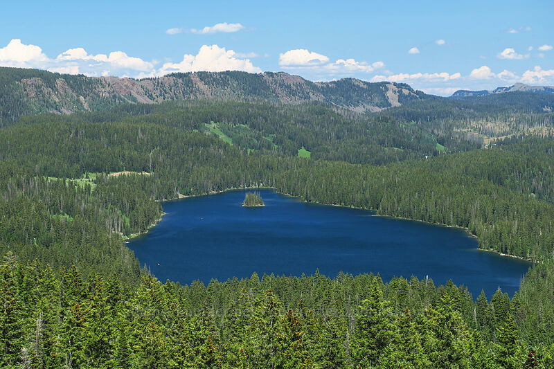 Island Lake & Crag Crest [Land of Lakes Trail, Grand Mesa National Forest, Delta County, Colorado]