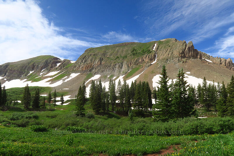 Snowstorm Peak [Cumberland Basin, San Juan National Forest, La Plata County, Colorado]
