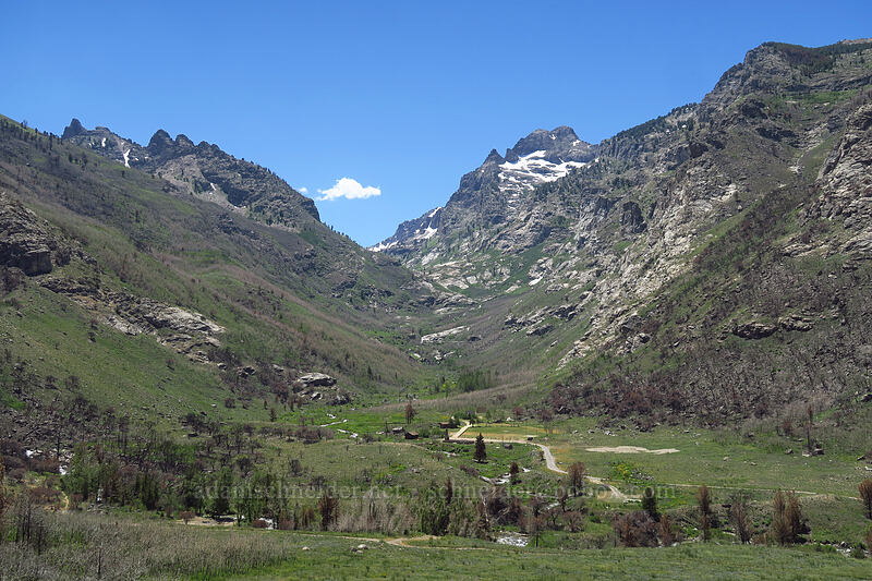 Right Fork Lamoille Canyon [Lamoille Canyon Road, Humboldt-Toiyabe National Forest, Elko County, Nevada]