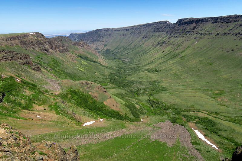 Kiger Gorge [Kiger Gorge Overlook, Steens Mountain, Harney County, Oregon]