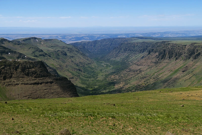 Big Indian Gorge [North Loop Road, Steens Mountain, Harney County, Oregon]