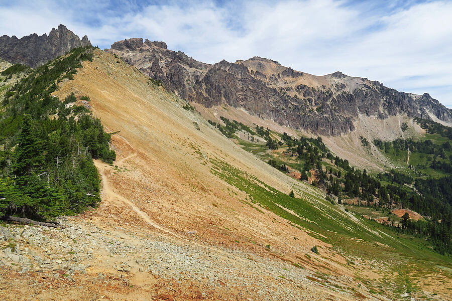 Cispus Pass [Cispus Pass, Goat Rocks Wilderness, Lewis County, Washington]