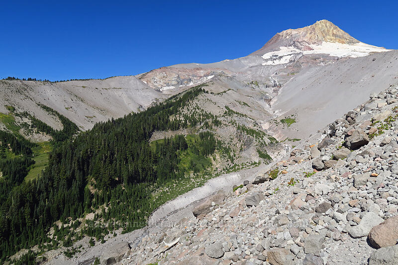 Heather Canyon & Clark Creek Canyon [Timberline Trail, Mt. Hood National Forest, Hood River County, Oregon]