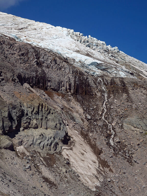 Newton Clark Glacier [Newton Clark Ridge, Mt. Hood Wilderness, Hood River County, Oregon]