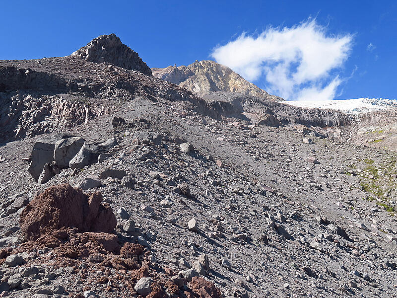 upper end of Newton Clark Ridge [Newton Clark Ridge, Mt. Hood Wilderness, Hood River County, Oregon]