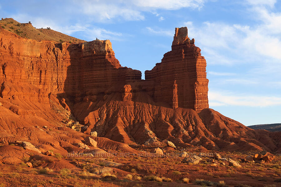 Chimney Rock [Chimney Rock Loop Trail, Capitol Reef National Park, Wayne County, Utah]