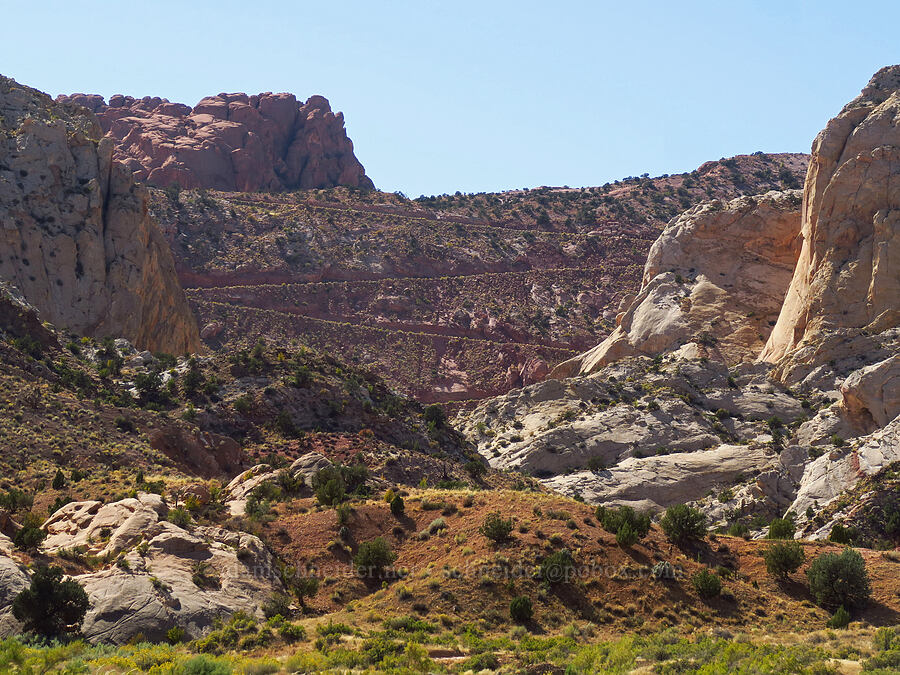 Burr Trail Switchbacks [Burr Trail Road, Capitol Reef National Park, Garfield County, Utah]