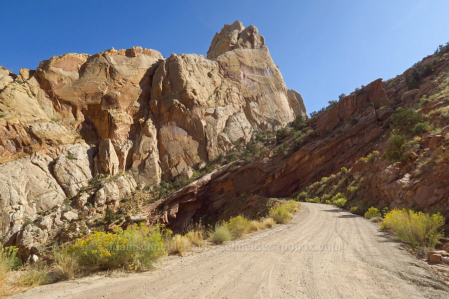 Burr Trail Road [Burr Trail Switchbacks, Capitol Reef National Park, Garfield County, Utah]