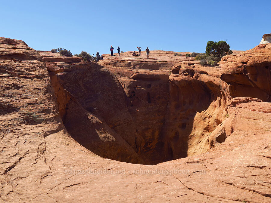 view from Cassidy Arch [Cassidy Arch Trail, Capitol Reef National Park, Wayne County, Utah]